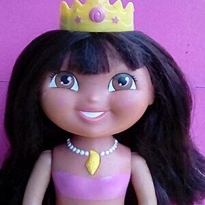 Dora Doll Mermaid 12in talking singing Sparkle & Twirl